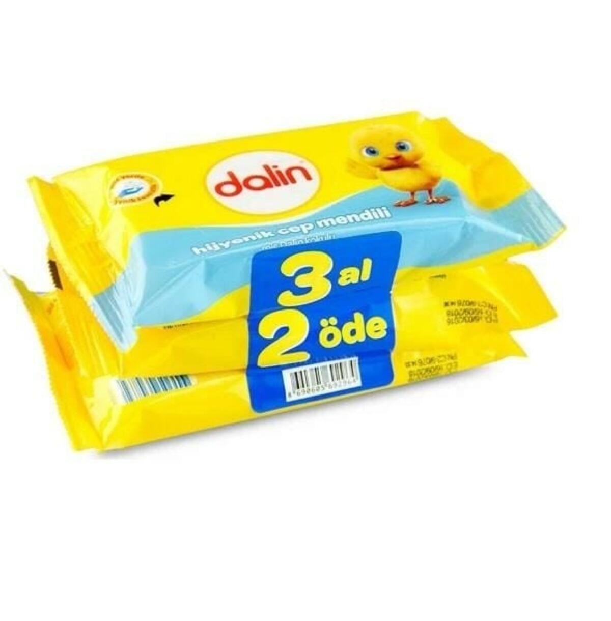 Dalin Islak Mendil Cep 3Lü