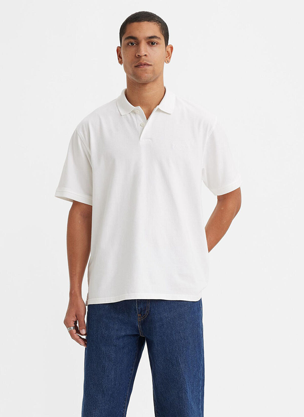 Levis Tişört A6735-0000 Beyaz