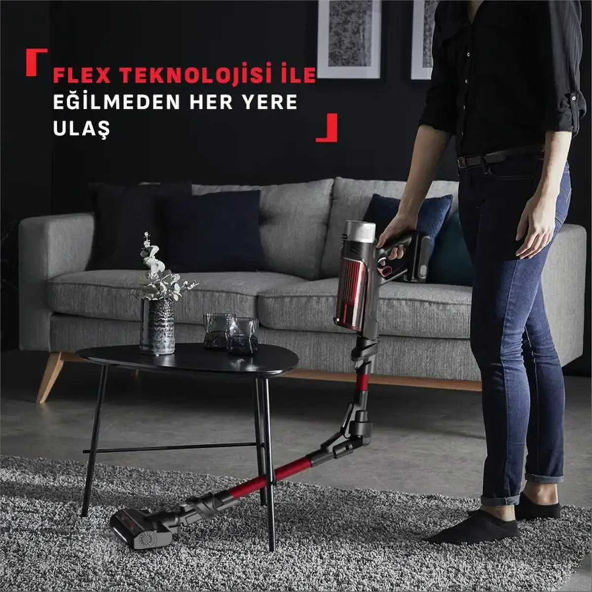 Tefal Dikey Süpürge X-Force Flex 9.60 TY2098WO Parquet Complete 7211005342