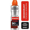 Loreal Men Expert Deodorant Invincible Koku Ve Islaklık 150Ml