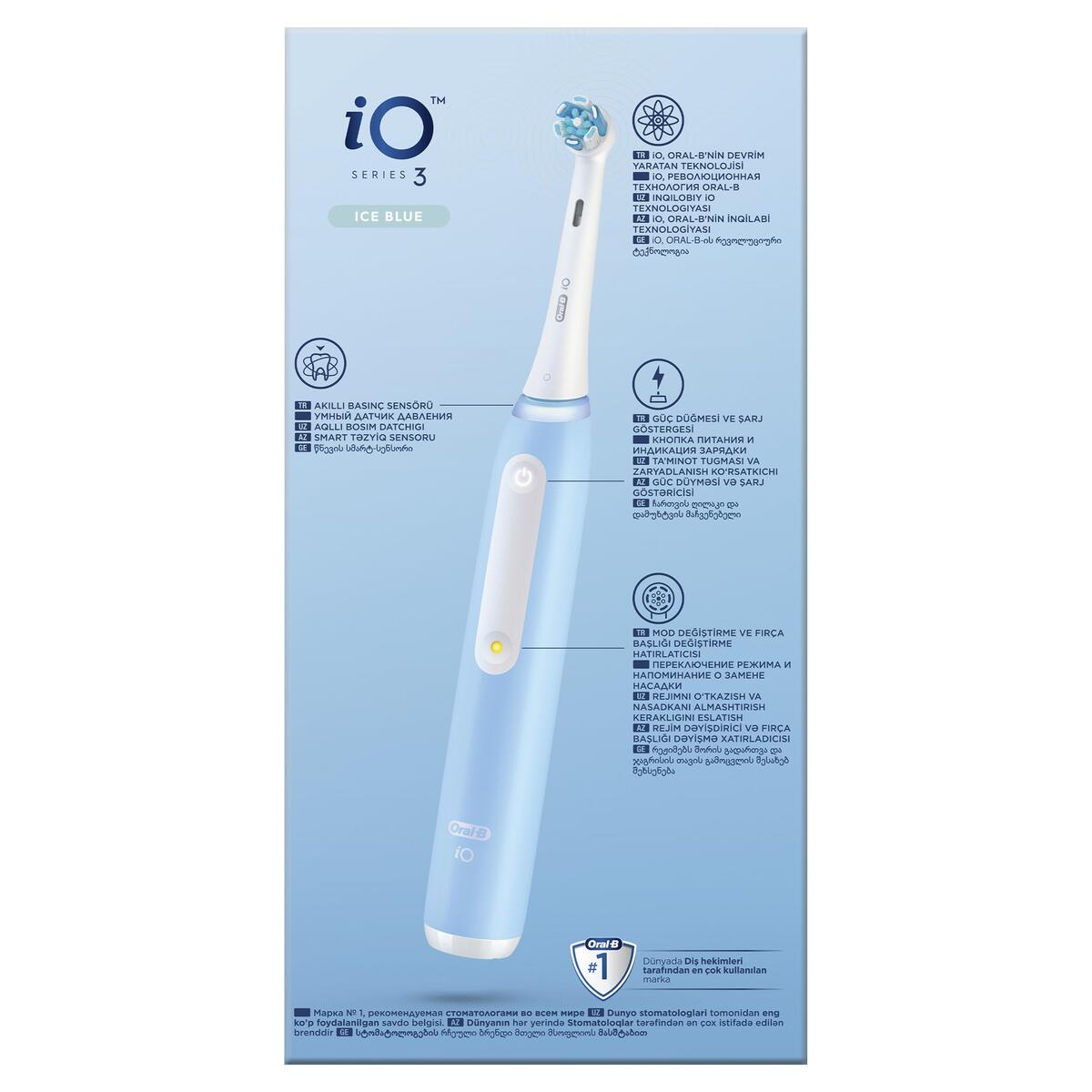 Oral-B Şarjlı Diş Fırçası İo 3 Mavi