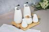 Paçi Mutfak Seti Bambu Standlı 5Li Nora P/POR-102034