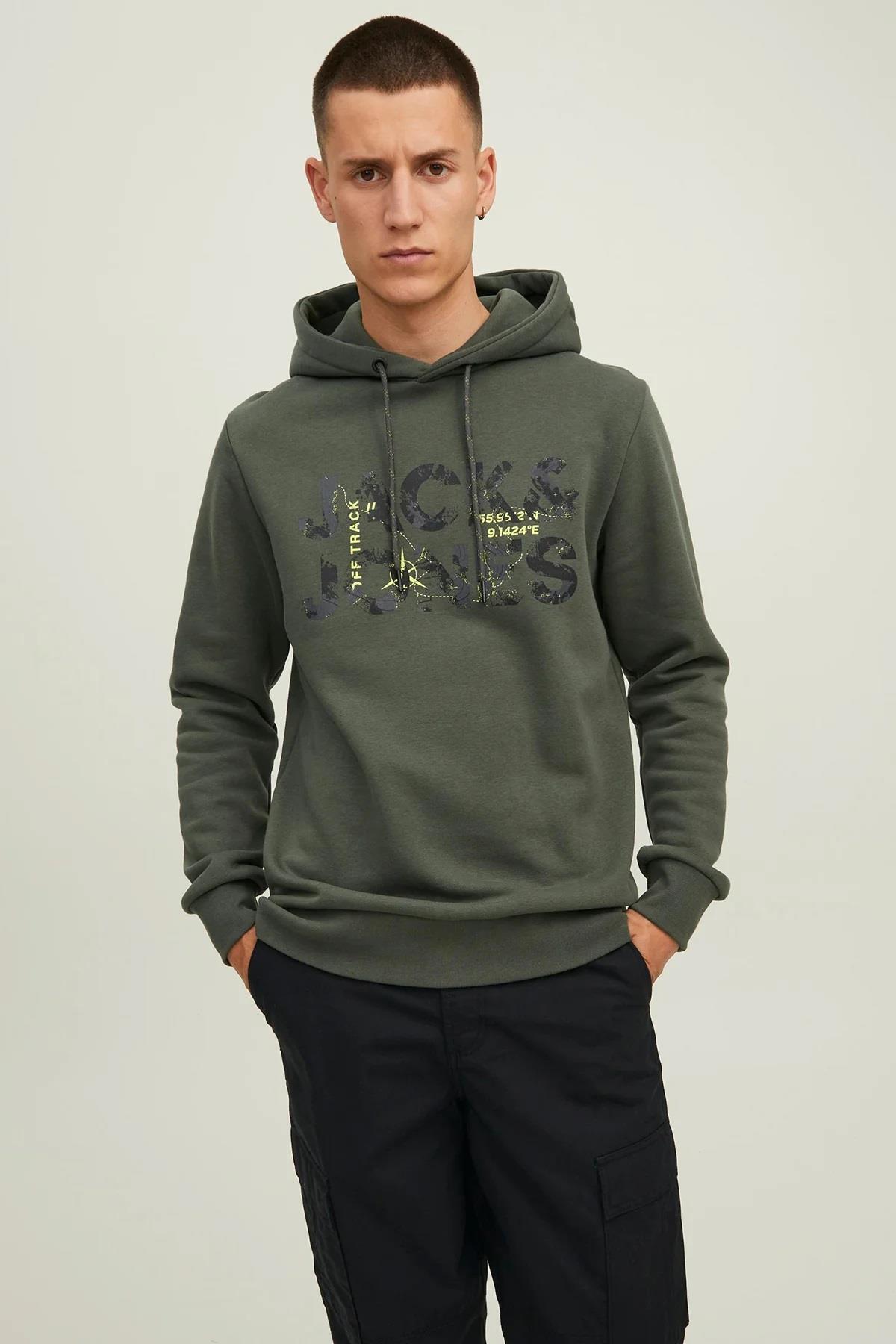 Jack&Jones Sweatshirt 12219642 Yeşil
