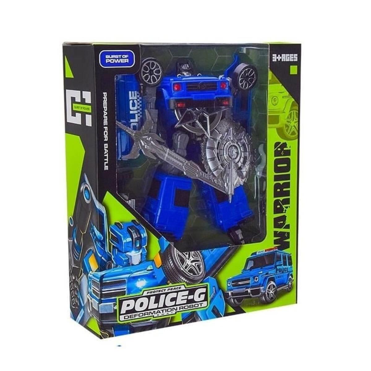 Ceren Toy Polis Arabasına Dönüşebilen Robot CTOY-HF9189AB