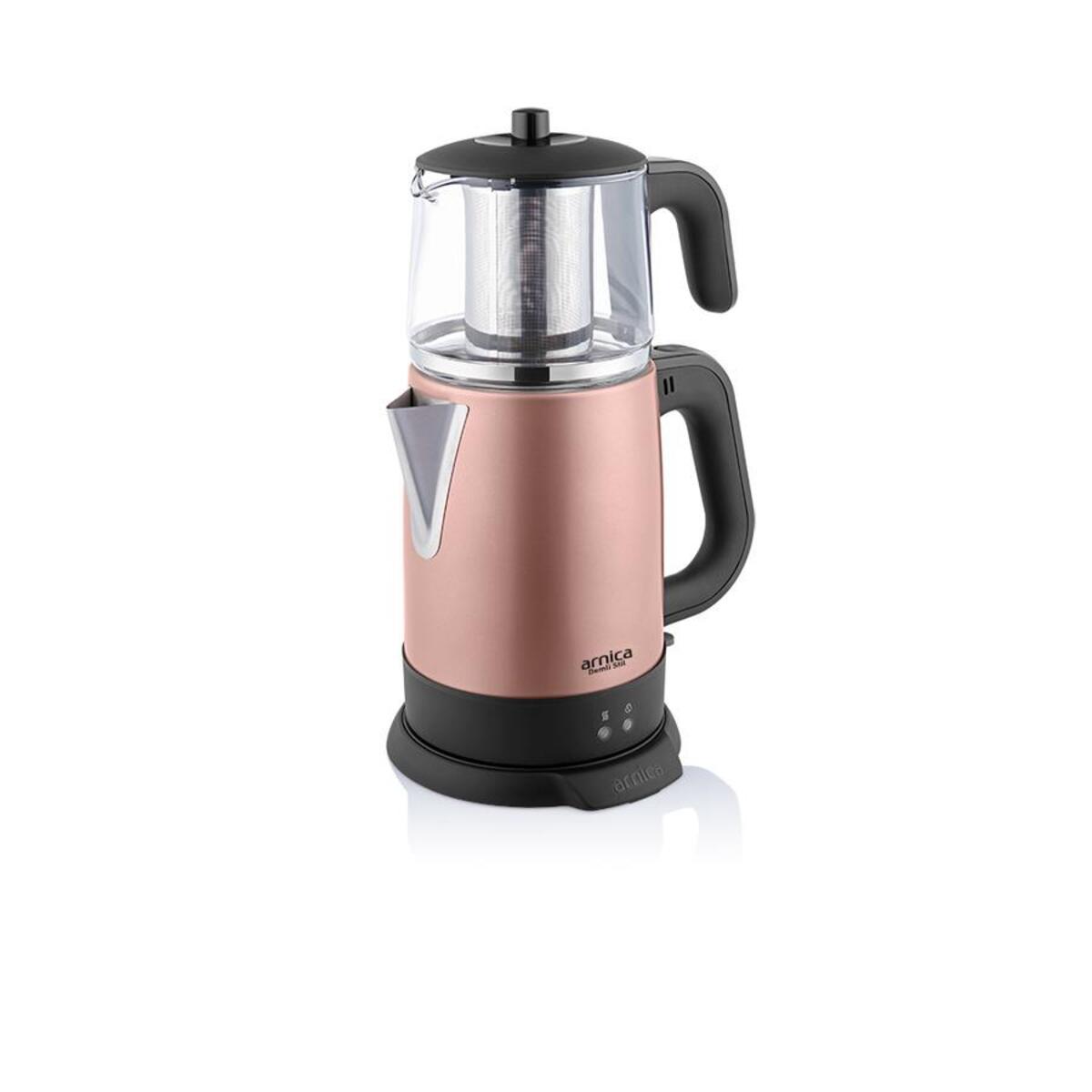 Arnica Çay Makinesi Demli Stil Cam İh33200 Rose